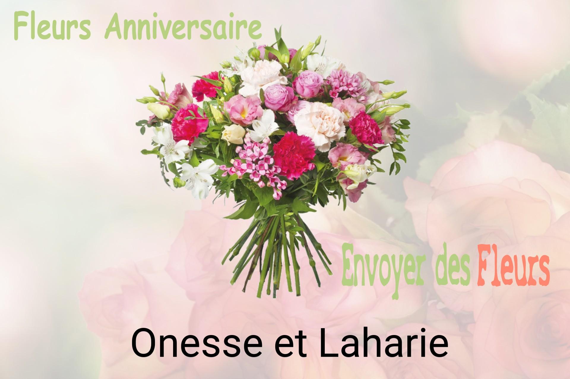 Bouquet de fleurs d’anniversaire livré à Onesse-et-Laharie