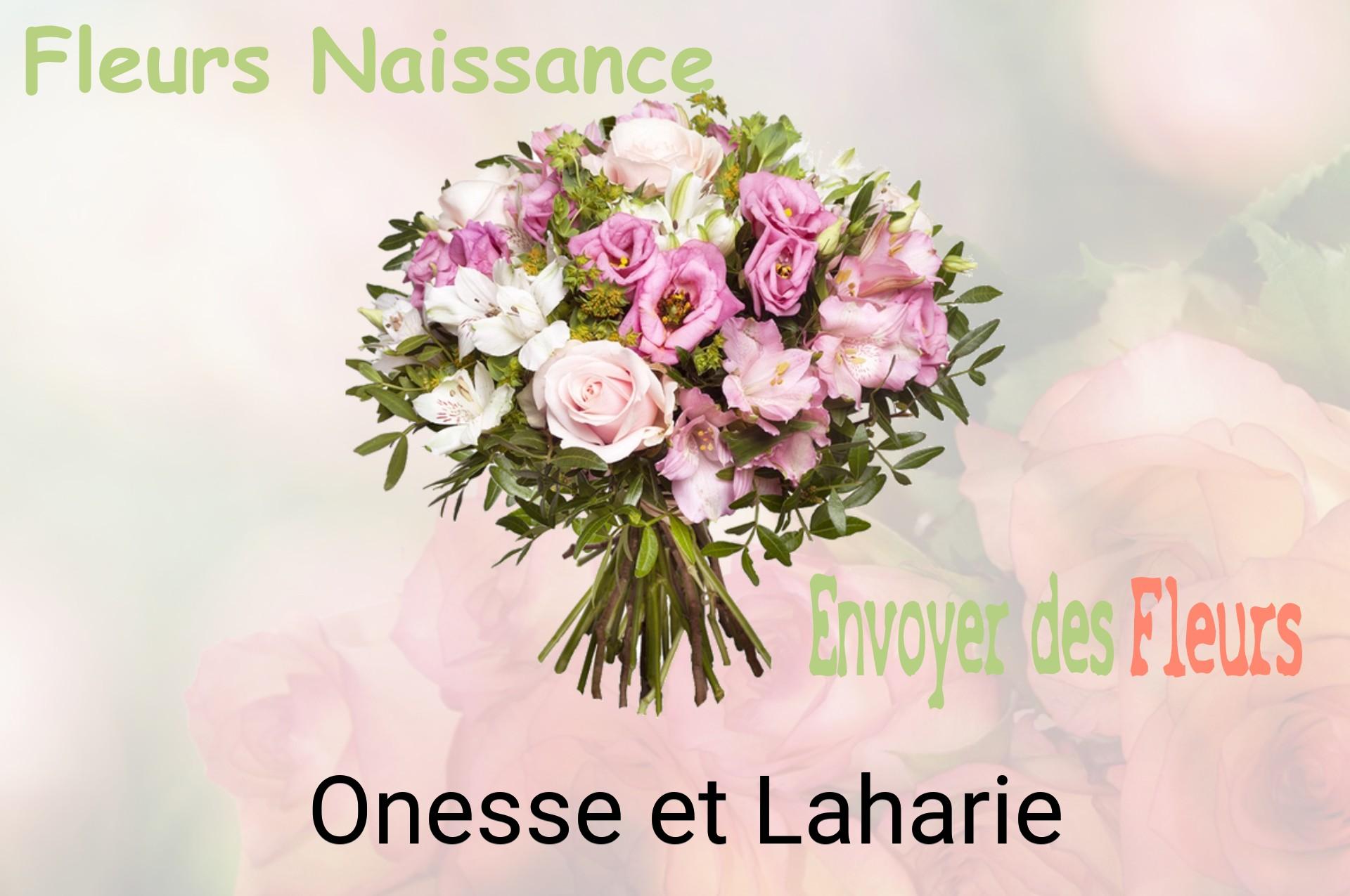 Bouquet de fleurs de naissance livré à Onesse-et-Laharie